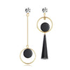 X&P Women's Fine Fashion Elegant Style Heart Shape Geometric Drop Earrings - Divine Inspiration Styles