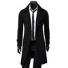 BRADFORD Design Collection Men's Fashion Khaki Brown Premium Quality Long Wool Trench Coat Jacket - Divine Inspiration Styles