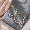 ZENSHE Women's Fashion Stylish Flower Design Simulated Pearl Earrings - Divine Inspiration Styles