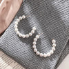 ZENSHE Women's Fashion Stylish Flower Design Simulated Pearl Earrings - Divine Inspiration Styles
