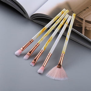 FLD Designer Fashion 5/10PCS Professional MakeUp & Cosmetic Brush Set - Divine Inspiration Styles