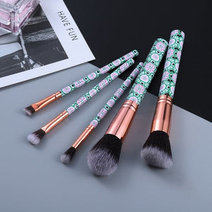 FLD Designer Fashion 5/10PCS Professional MakeUp & Cosmetic Brush Set - Divine Inspiration Styles