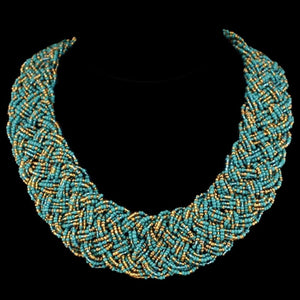 MANILA Women's Fashion Stylish Vintage Beaded Necklace Statement Jewelry - Divine Inspiration Styles