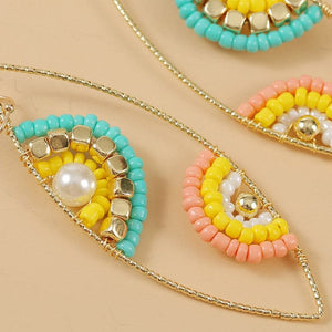 LDP Women's Fashion Statement Design Bohemian Style Beaded Earrings - Divine Inspiration Styles