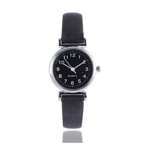 ILOVELIFE Women's Fine Fashion Genuine Leather Classic Round Dial Watch - Divine Inspiration Styles