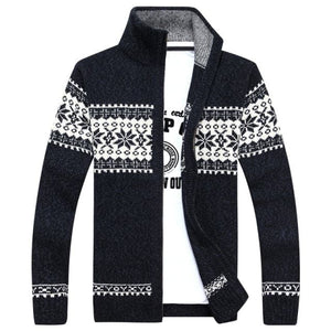 MANTLC Men's Fashion Premium Quality Zipper Sweater Jacket - Divine Inspiration Styles