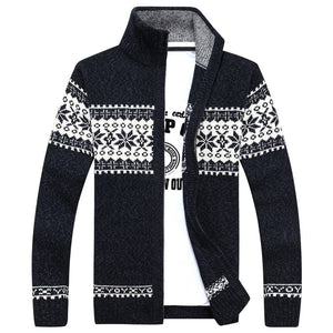MANTLC Men's Fashion Premium Quality Zipper Sweater Jacket - Divine Inspiration Styles