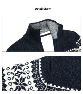 MANTLC Men's Fashion Premium Quality Zipper Sweater Jacket - Divine Inspiration Styles