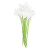 YGS Design Collection 10PCS High Quality Calla Lily Silk Flowers for Decorations - Divine Inspiration Styles