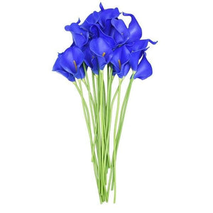 YGS Design Collection 10PCS High Quality Calla Lily Silk Flowers for Decorations - Divine Inspiration Styles