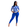 LEONA Women's Fine Fashion 2-PCS Fun Spring Autumn Winter Jogger Set - Divine Inspiration Styles