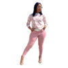 LEONA Women's Fine Fashion 2-PCS Fun Spring Autumn Winter Jogger Set - Divine Inspiration Styles