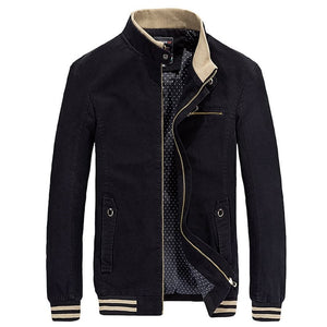 MAIYI Design Men's Fashion Premium Quality Classic Stripes Cotton Coat Jacket - Divine Inspiration Styles