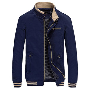MAIYI Design Men's Fashion Premium Quality Classic Stripes Cotton Coat Jacket - Divine Inspiration Styles