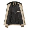 MAIYI Design Men's Fashion Premium Quality Classic Stripes Cotton Coat Jacket - Divine Inspiration Styles