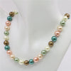YIHA Women's Fashion 10mm Vibrant Beautiful Shell Pearl Necklace Jewelry - Divine Inspiration Styles