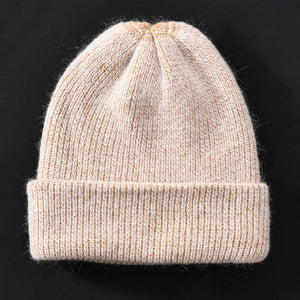 LORY Design Collection Women's Winter Plush Fur Knitted Cashmere Beanie Hat - Divine Inspiration Styles