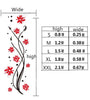ORCHID Flower Design Home Decoration 3D Acrylic Wall Sticker for Home Decor - Divine Inspiration Styles