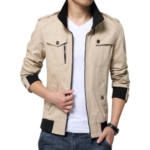 MAIYI Design Men's Fashion Premium Quality Classic Design Cotton Spring Coat Jacket - Divine Inspiration Styles