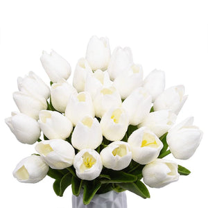 YGS Design Collection Silk Tulip Bouquet of Flowers for Decorations - Divine Inspiration Styles