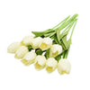 YGS Design Collection Silk Tulip Bouquet of Flowers for Decorations - Divine Inspiration Styles