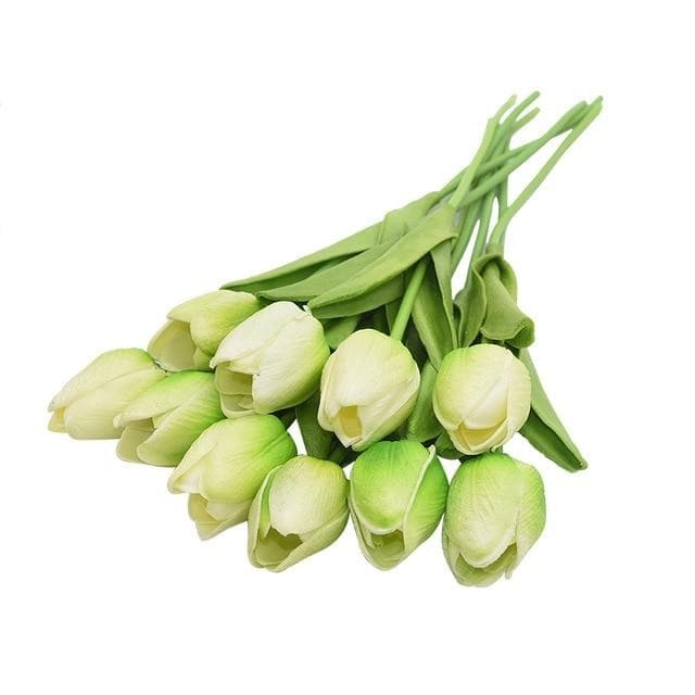 YGS Design Collection Silk Tulip Bouquet of Flowers for Decorations - Divine Inspiration Styles