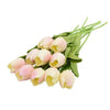 YGS Design Collection Silk Tulip Bouquet of Flowers for Decorations - Divine Inspiration Styles
