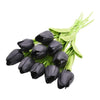 YGS Design Collection Silk Tulip Bouquet of Flowers for Decorations - Divine Inspiration Styles