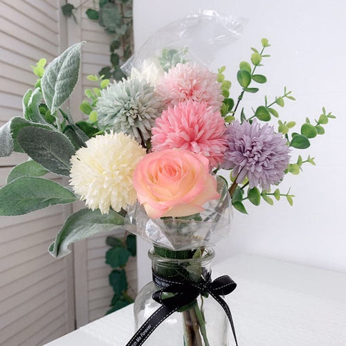 YGS Design Collection Chrysanthemum Silk Flower for Decorations - Divine Inspiration Styles