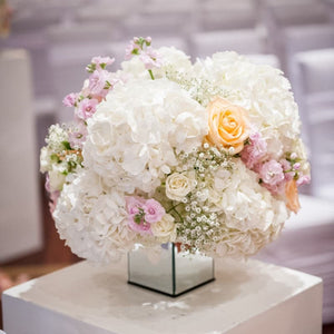 YGS Design Collection Peony Hydrangeas Silk Flowers for Decorations - Divine Inspiration Styles