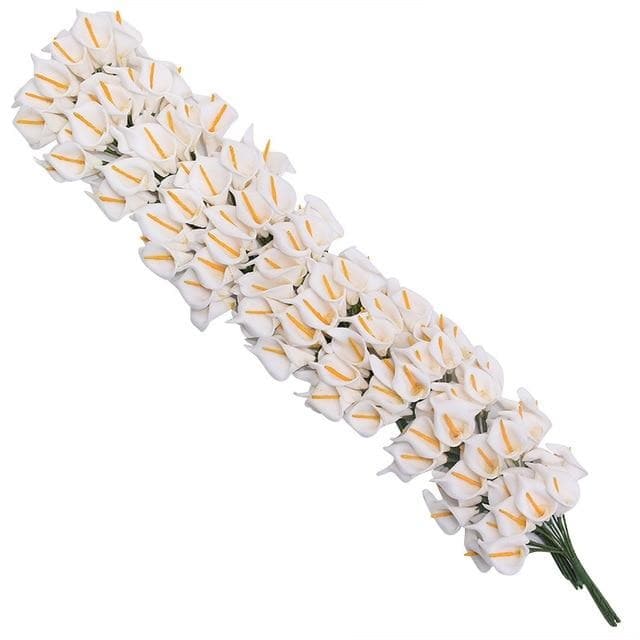 YGS Design Collection Silk Calla Lily Bouquet Flowers for Decorations - Divine Inspiration Styles
