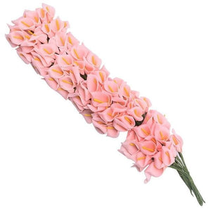 YGS Design Collection Silk Calla Lily Bouquet Flowers for Decorations - Divine Inspiration Styles
