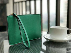 THIRTY-THREE-COLORS Women's Fashion Genuine Leather Coin Purse Wallet Bag - Divine Inspiration Styles