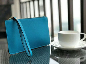 THIRTY-THREE-COLORS Women's Fashion Genuine Leather Coin Purse Wallet Bag - Divine Inspiration Styles