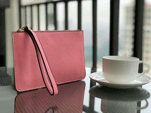 THIRTY-THREE-COLORS Women's Fashion Genuine Leather Coin Purse Wallet Bag - Divine Inspiration Styles