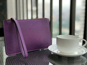 THIRTY-THREE-COLORS Women's Fashion Genuine Leather Coin Purse Wallet Bag - Divine Inspiration Styles