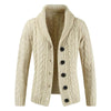 URSPORT Men's Fashion Premium Quality Cable Design Sweater Cardigan Jacket - Divine Inspiration Styles