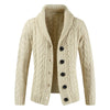URSPORT Men's Fashion Premium Quality Cable Design Sweater Cardigan Jacket - Divine Inspiration Styles