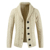 URSPORT Men's Fashion Premium Quality Cable Design Sweater Cardigan Jacket - Divine Inspiration Styles