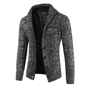 URSPORT Men's Fashion Premium Quality Cable Design Sweater Cardigan Jacket - Divine Inspiration Styles