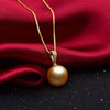 YSG Women's Fine Fashion 18K Solid Gold Diamond Studs Genuine Pearl Necklace - Divine Inspiration Styles