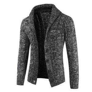 URSPORT Men's Fashion Premium Quality Cable Design Sweater Cardigan Jacket - Divine Inspiration Styles