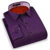 PAUL JONES Men's Stylish Trendy Fashion Thick Warm Plush Business Dress Shirt - Divine Inspiration Styles