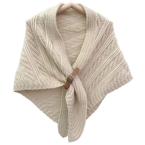 ALISON Design Women's Fashion Premium Quality Knitted Poncho Scarf - Divine Inspiration Styles