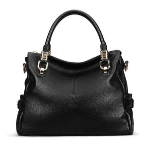 HBA Design Women's Fashion Luxury Style Genuine 100% Leather Handbag - Divine Inspiration Styles