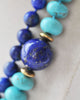 MCTS Women's Elegant Fashion Stylish Genuine Blue Lapis-Lazuli & Turquoise Necklace Jewelry - Divine Inspiration Styles