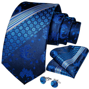 DBG VIP Design Collection Men's Fashion 100% Premium Quality Fully Woven Silk Tie Set - Divine Inspiration Styles