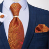 DBG VIP Design Collection Men's Fashion 100% Premium Quality Fully Woven Silk Tie Set - Divine Inspiration Styles