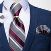 DBG VIP Design Collection Men's Fashion 100% Premium Quality Fully Woven Silk Tie Set - Divine Inspiration Styles