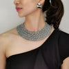 MANILA Women's Fashion Stylish Princess Design Gold & Silver Tone Jewelry Set - Divine Inspiration Styles